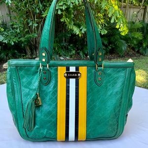 L.A.M.B. Music Rocksteady Green Tote